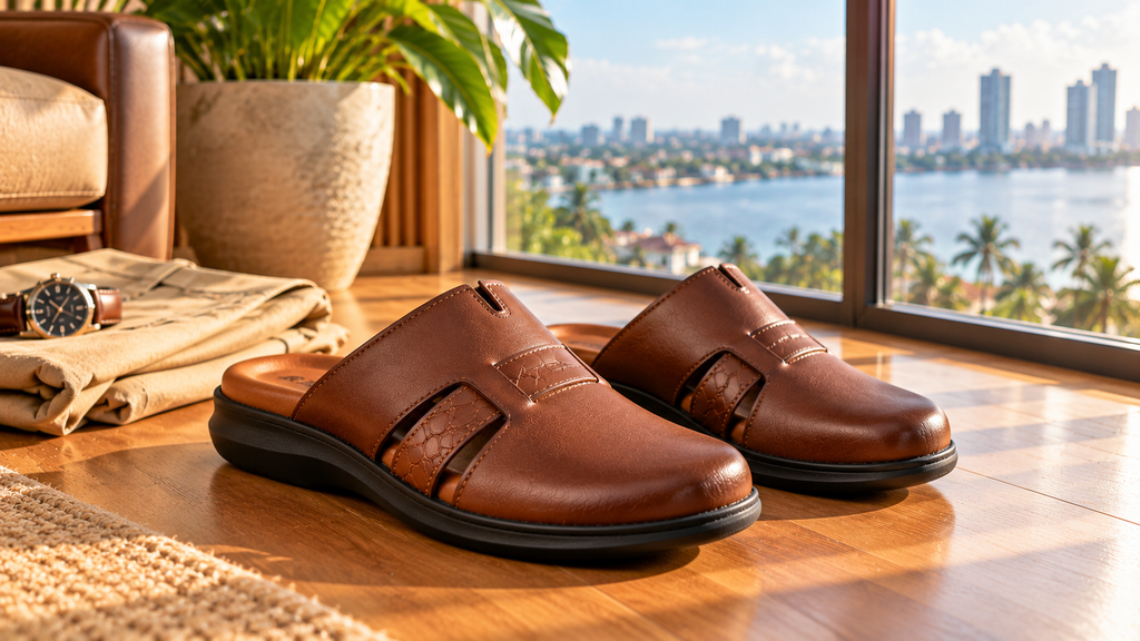 Sabot homme en cuir : pourquoi c'est la chaussure idéale pour le quotidien à Abidjan