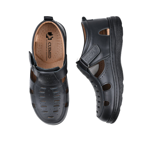 Sandale Orthopédique Homme Cuir Naturel CUIMED Côte d'Ivoire - (REF 500)